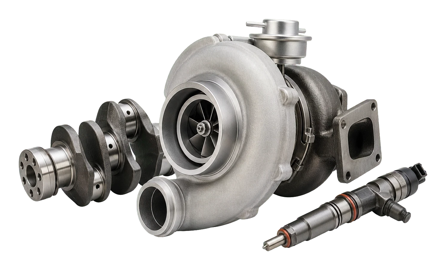 Engineering machinery turbocharger